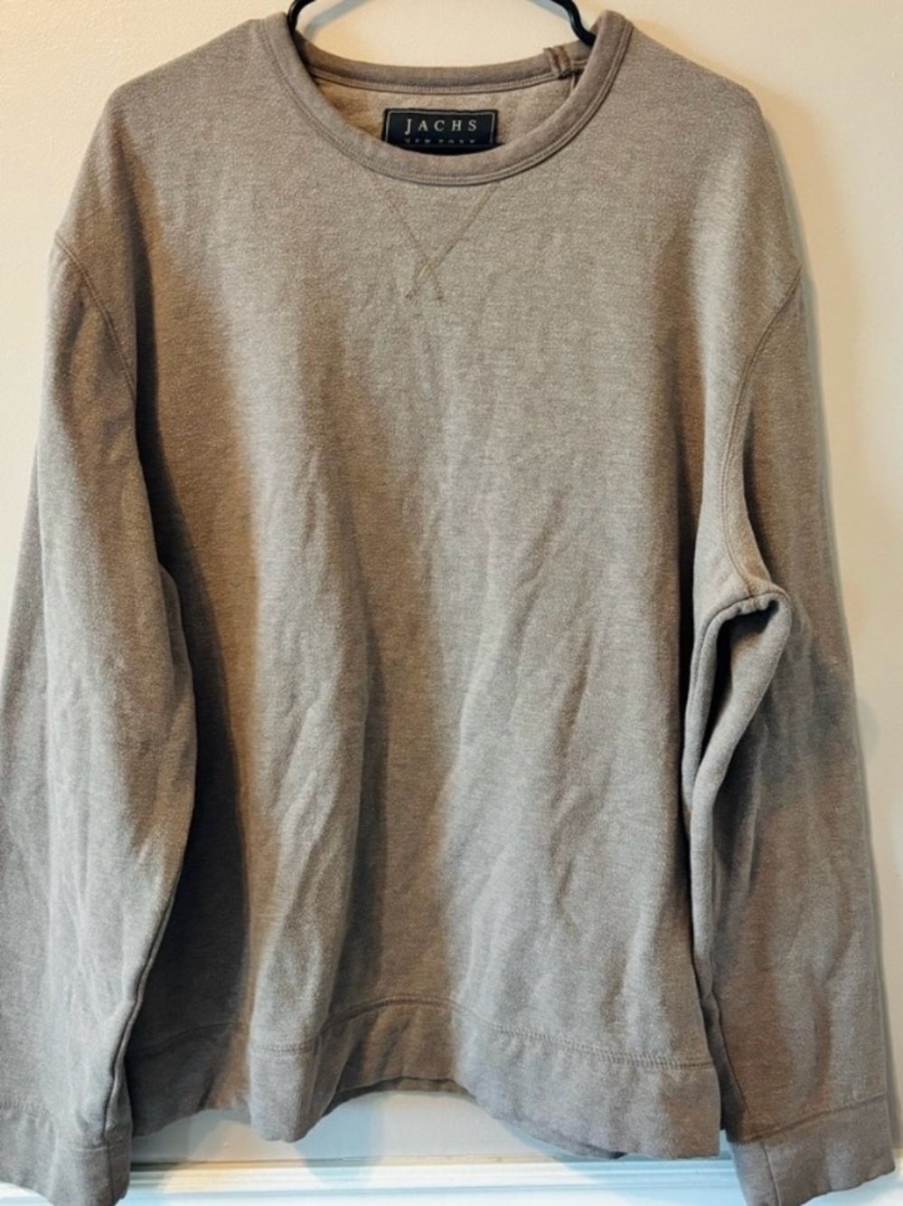 Jachs Taupe Crewneck Sweatshirt